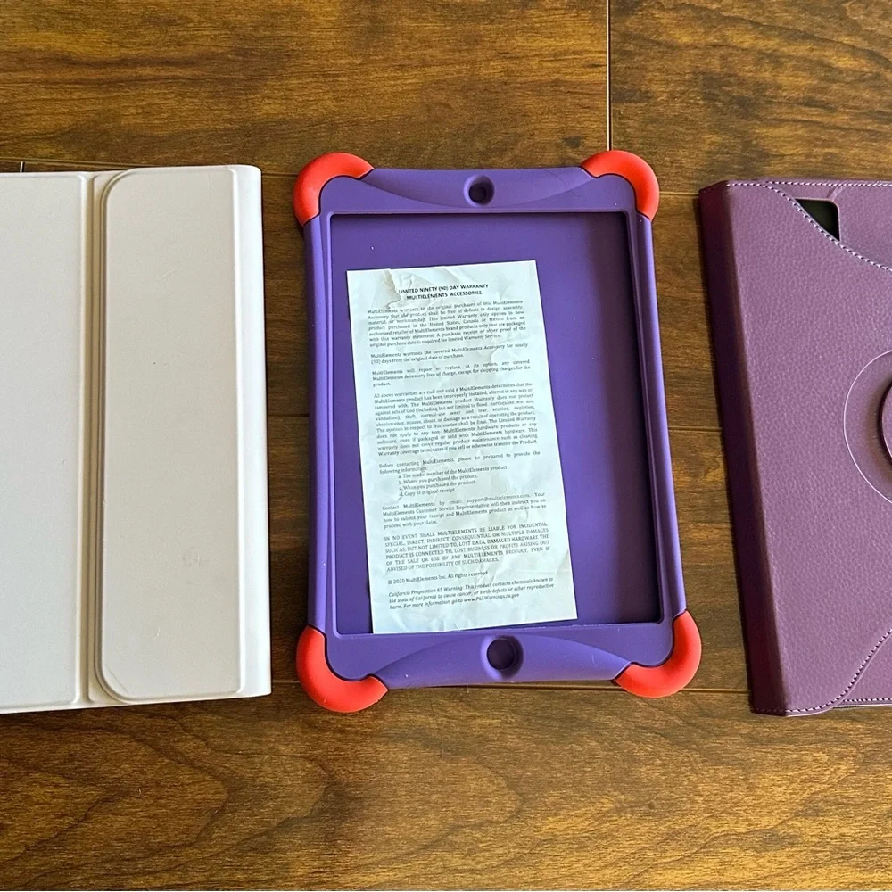 Assorted Phone Cases - Purple, Brown, Blue, Black
